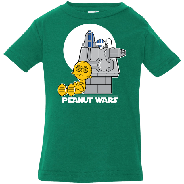 T-Shirts Kelly / 6 Months Peanut Wars Infant Premium T-Shirt