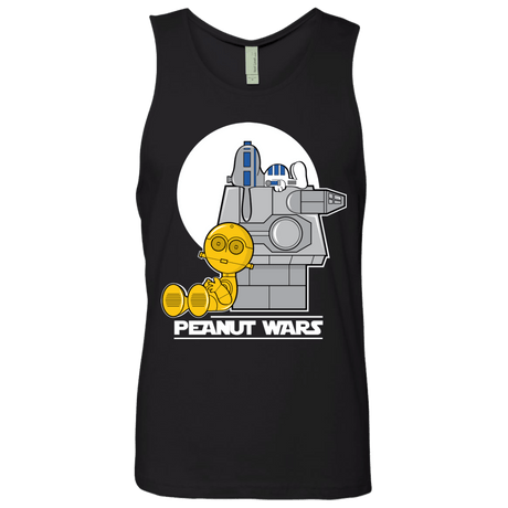 T-Shirts Black / Small Peanut Wars Men's Premium Tank Top