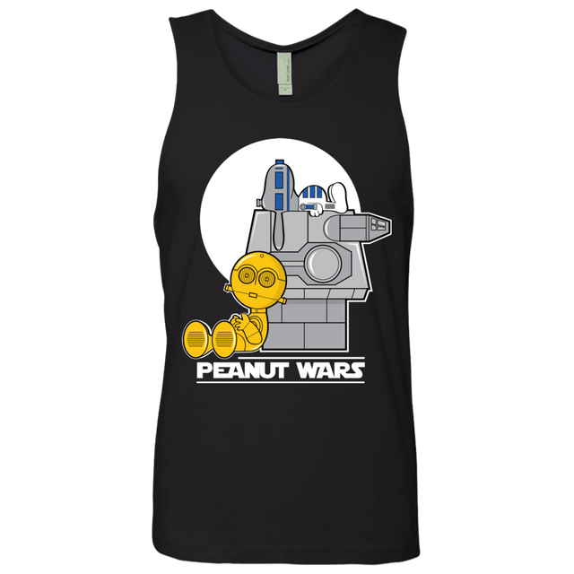 T-Shirts Black / Small Peanut Wars Men's Premium Tank Top