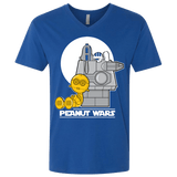 T-Shirts Royal / X-Small Peanut Wars Men's Premium V-Neck
