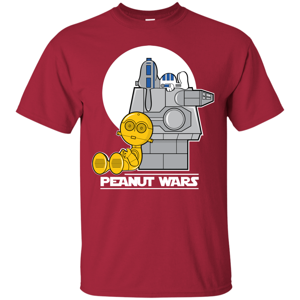 T-Shirts Cardinal / Small Peanut Wars T-Shirt