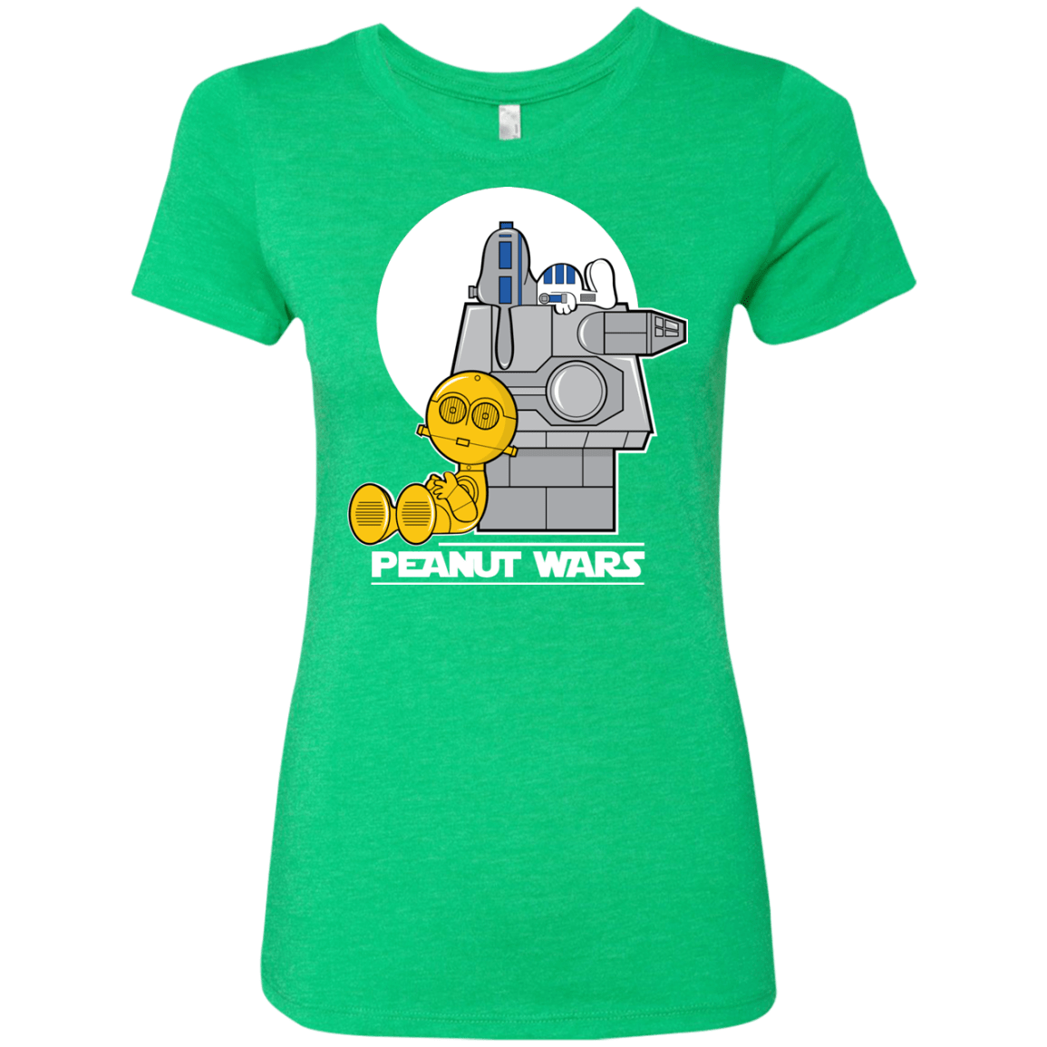 T-Shirts Envy / Small Peanut Wars Women's Triblend T-Shirt