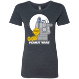 T-Shirts Vintage Navy / Small Peanut Wars Women's Triblend T-Shirt
