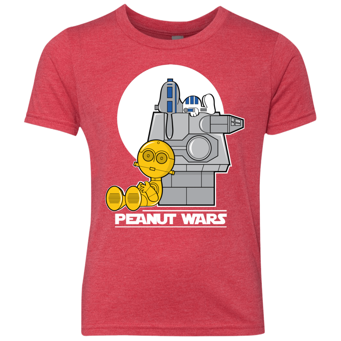 T-Shirts Vintage Red / YXS Peanut Wars Youth Triblend T-Shirt
