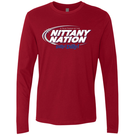 T-Shirts Cardinal / Small Penn State Dilly Dilly Men's Premium Long Sleeve