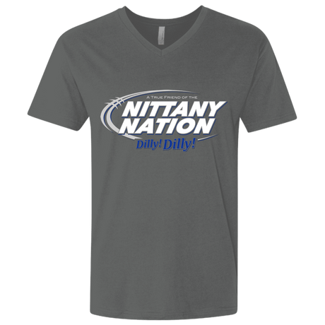 T-Shirts Heavy Metal / X-Small Penn State Dilly Dilly Men's Premium V-Neck