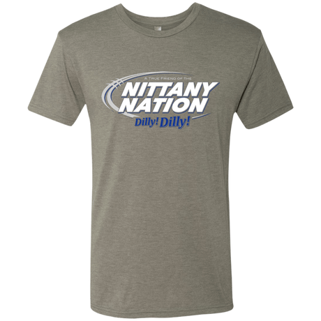 T-Shirts Venetian Grey / Small Penn State Dilly Dilly Men's Triblend T-Shirt