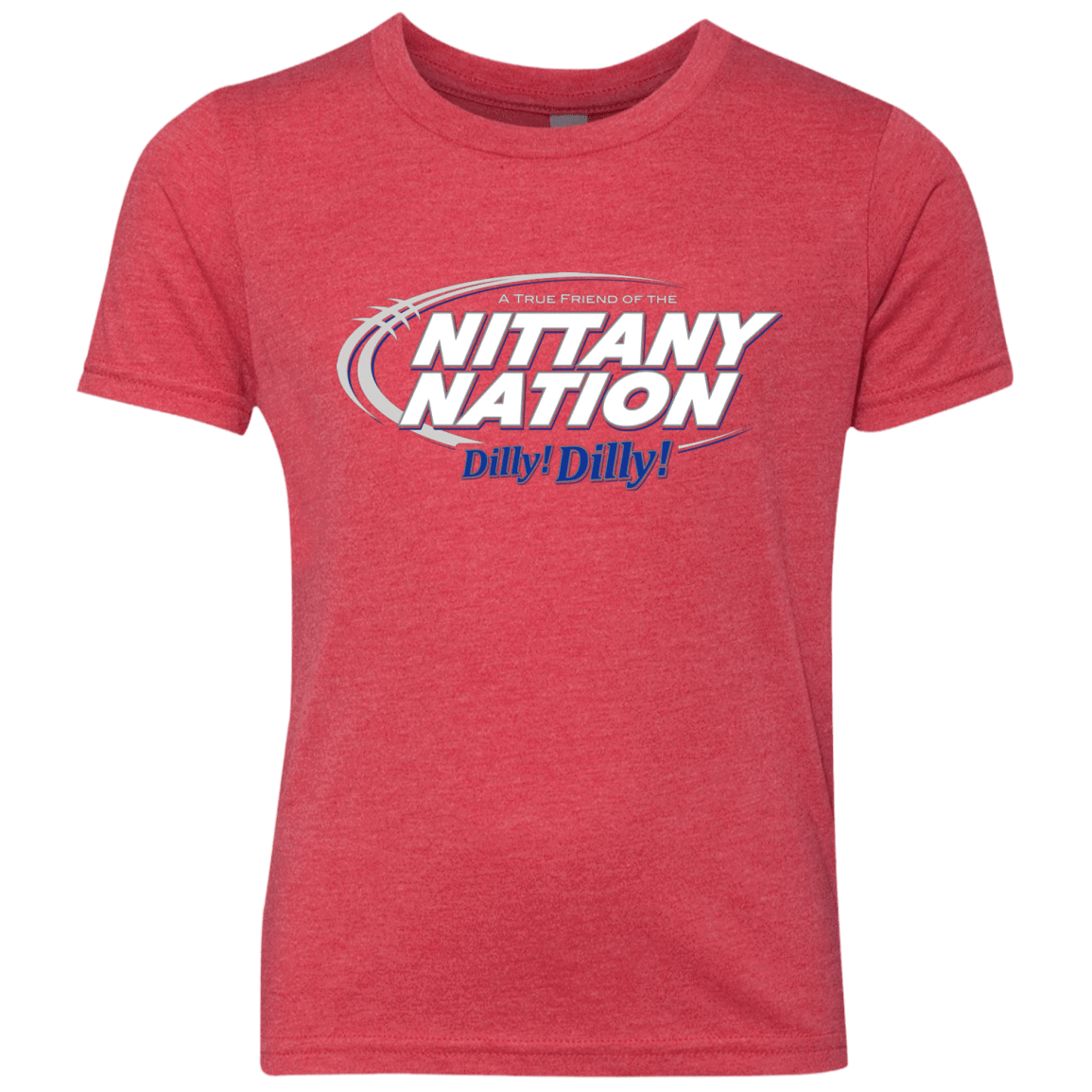 T-Shirts Vintage Red / YXS Penn State Dilly Dilly Youth Triblend T-Shirt