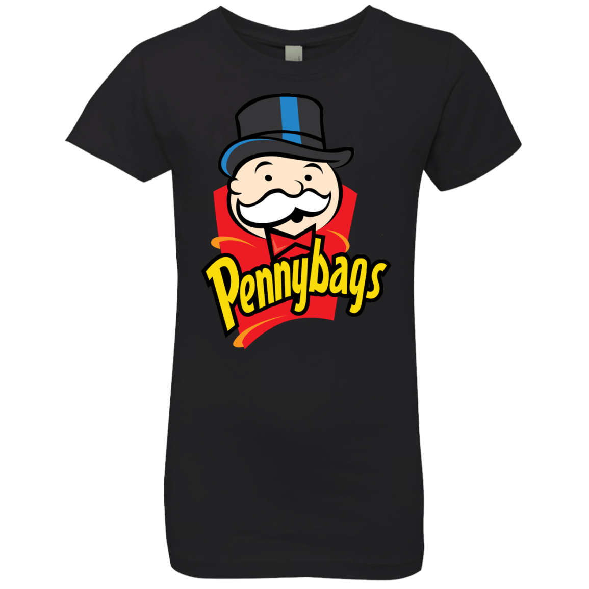 T-Shirts Black / YXS Pennybags Girls Premium T-Shirt