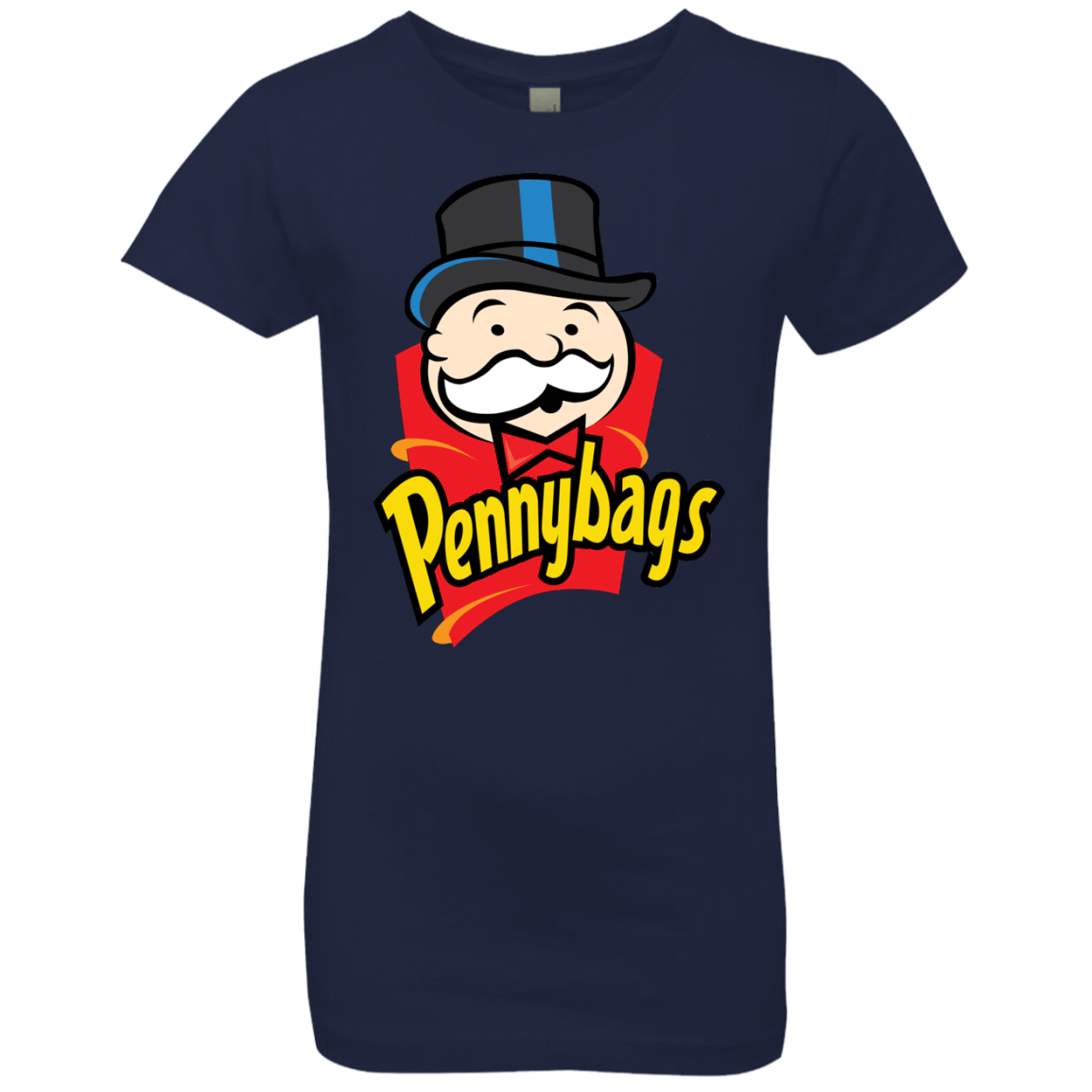 T-Shirts Midnight Navy / YXS Pennybags Girls Premium T-Shirt