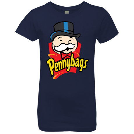 T-Shirts Midnight Navy / YXS Pennybags Girls Premium T-Shirt