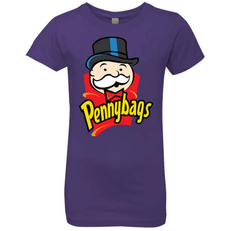 T-Shirts Purple Rush / YXS Pennybags Girls Premium T-Shirt