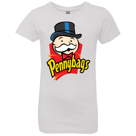 T-Shirts White / YXS Pennybags Girls Premium T-Shirt