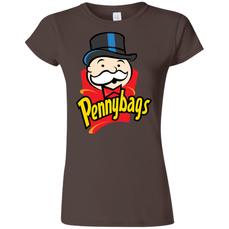 T-Shirts Dark Chocolate / S Pennybags Junior Slimmer-Fit T-Shirt