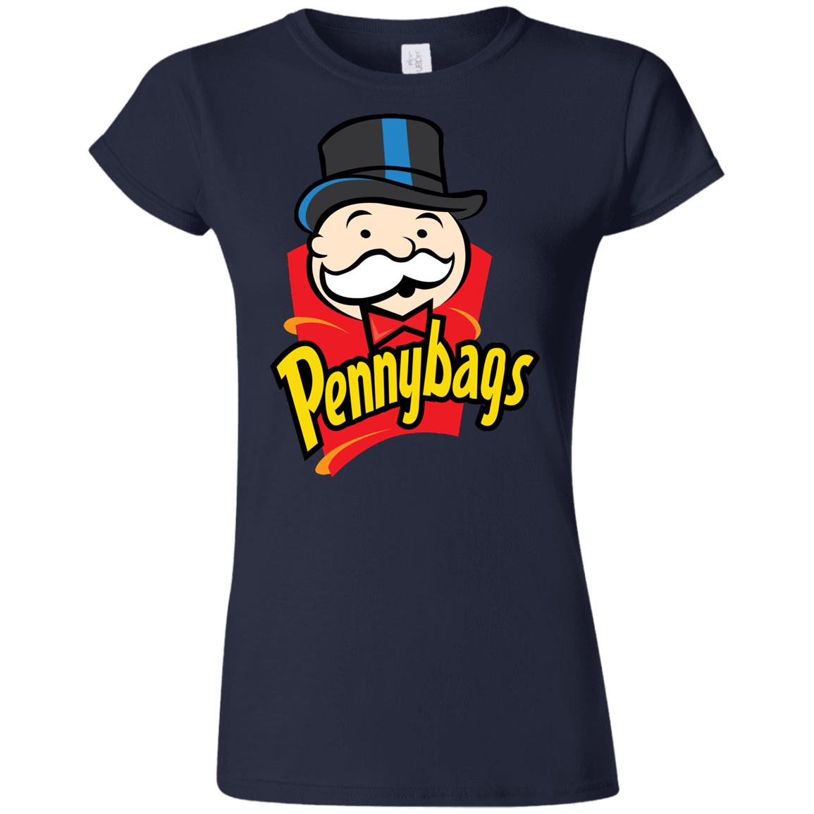 T-Shirts Navy / S Pennybags Junior Slimmer-Fit T-Shirt