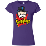 T-Shirts Purple / S Pennybags Junior Slimmer-Fit T-Shirt