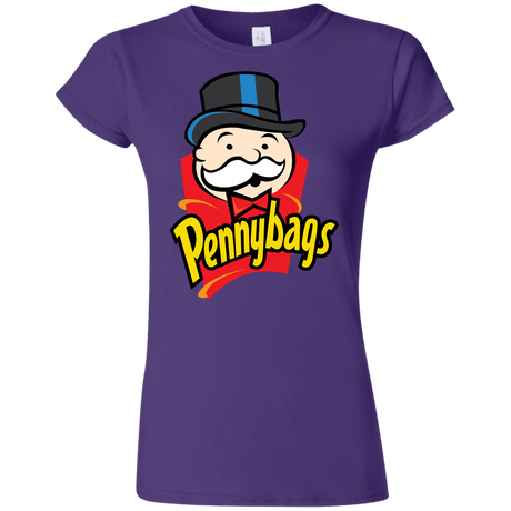 T-Shirts Purple / S Pennybags Junior Slimmer-Fit T-Shirt