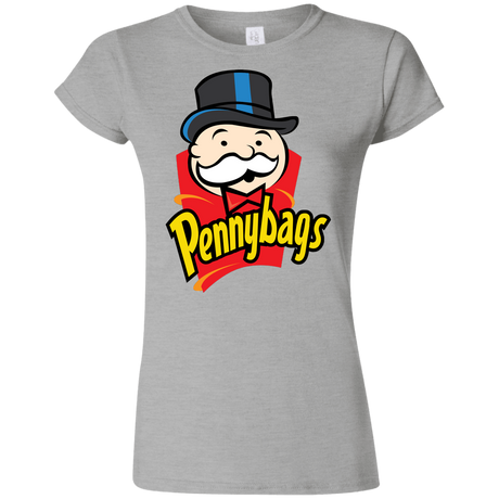 T-Shirts Sport Grey / S Pennybags Junior Slimmer-Fit T-Shirt