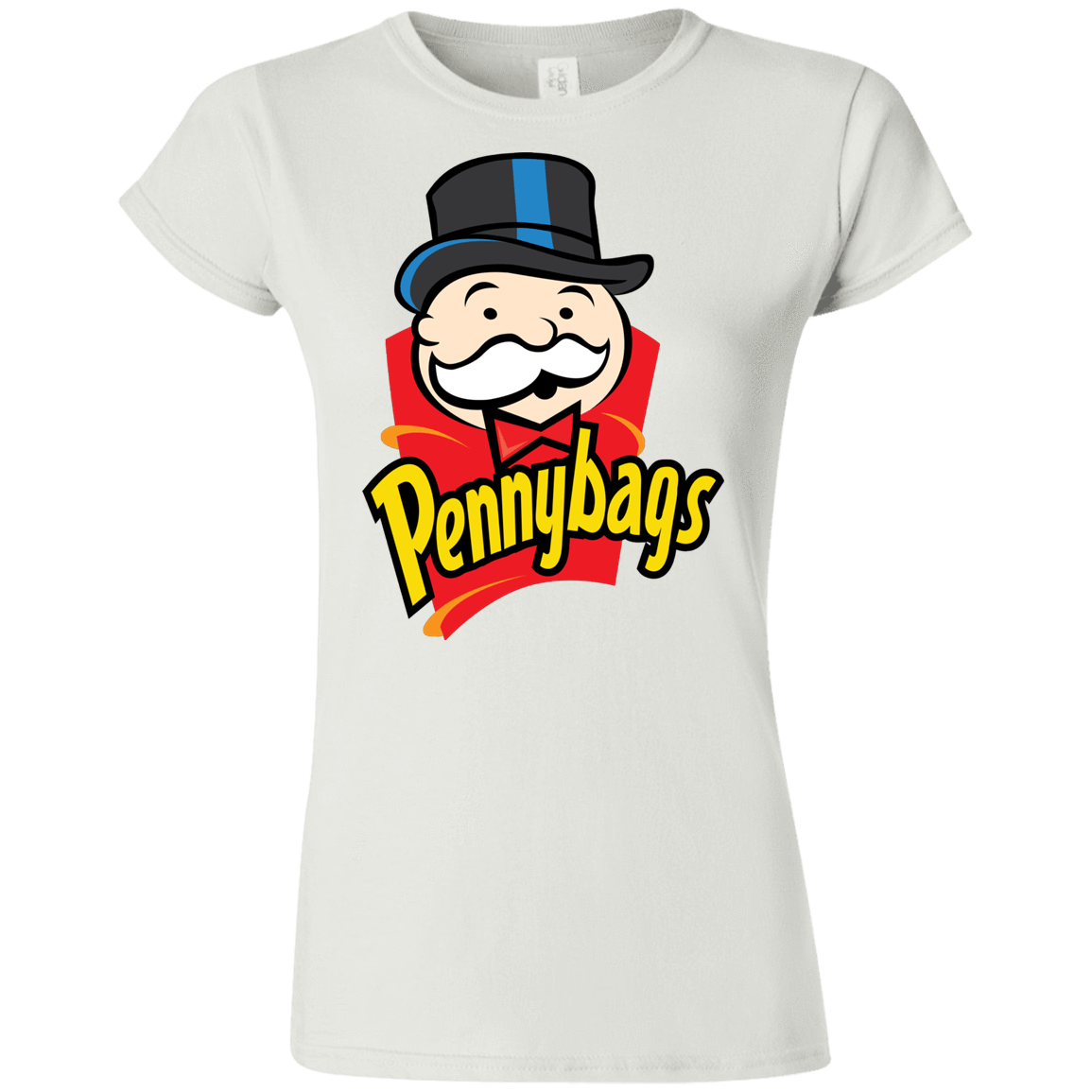 T-Shirts White / S Pennybags Junior Slimmer-Fit T-Shirt