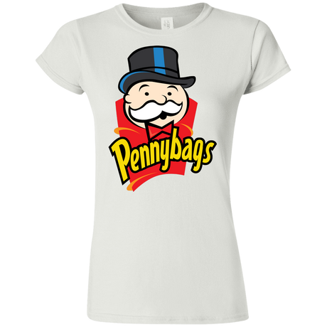 T-Shirts White / S Pennybags Junior Slimmer-Fit T-Shirt