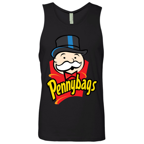 T-Shirts Black / S Pennybags Men's Premium Tank Top