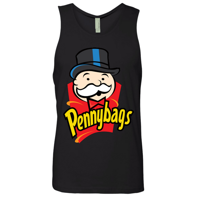 T-Shirts Black / S Pennybags Men's Premium Tank Top