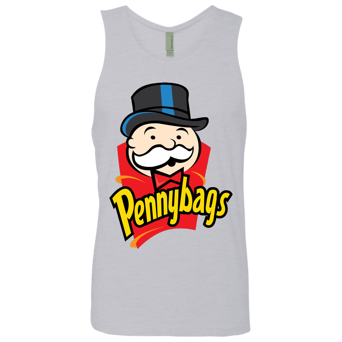 T-Shirts Heather Grey / S Pennybags Men's Premium Tank Top