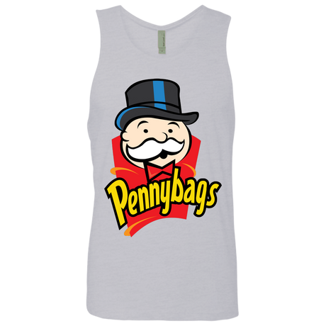 T-Shirts Heather Grey / S Pennybags Men's Premium Tank Top