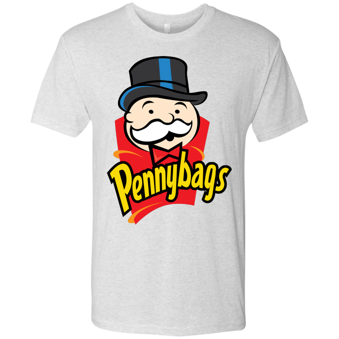 T-Shirts Heather White / S Pennybags Men's Triblend T-Shirt