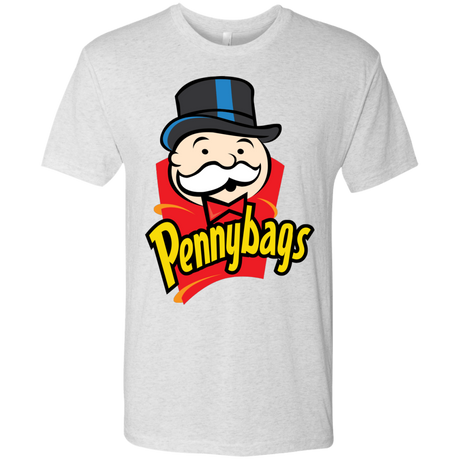 T-Shirts Heather White / S Pennybags Men's Triblend T-Shirt