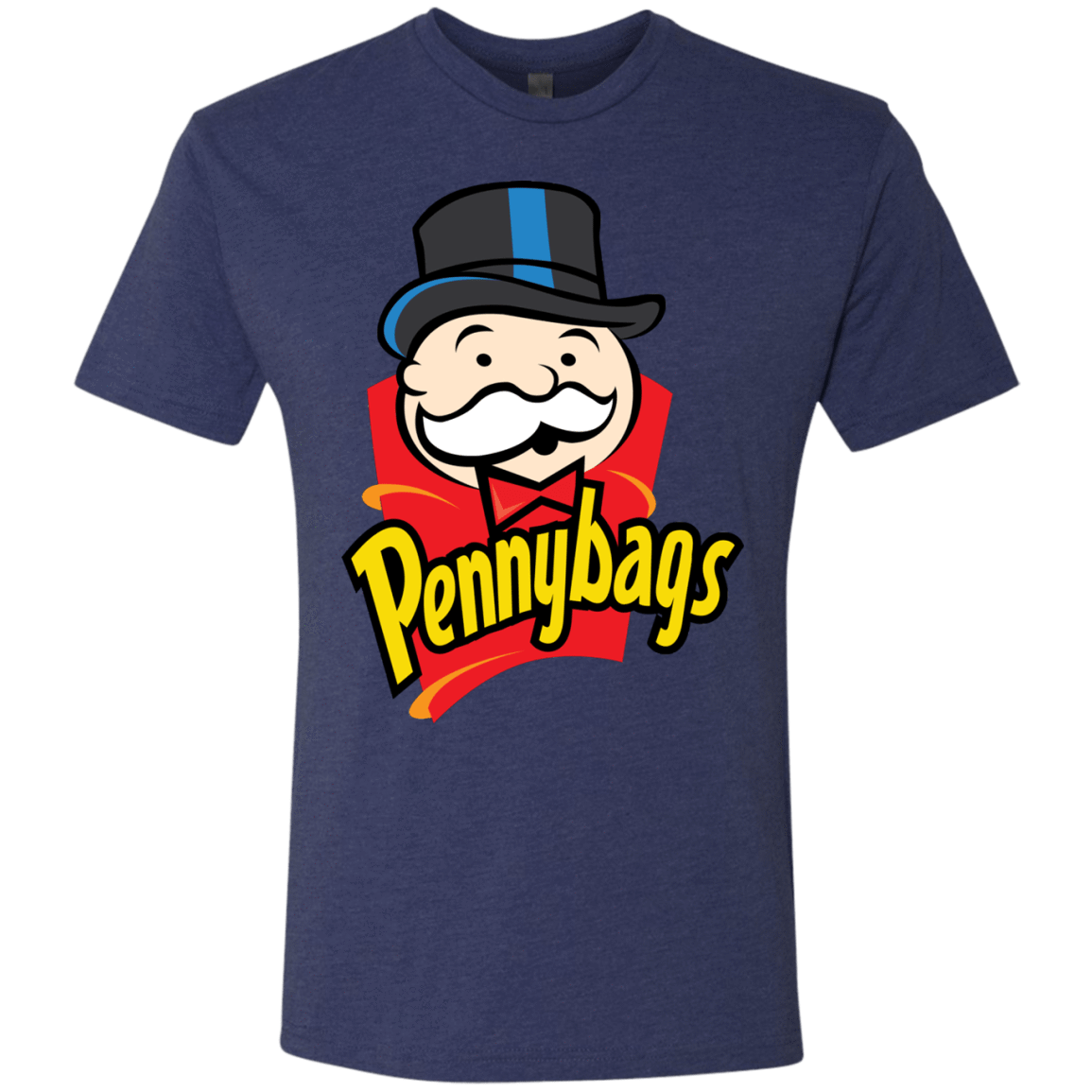 T-Shirts Vintage Navy / S Pennybags Men's Triblend T-Shirt