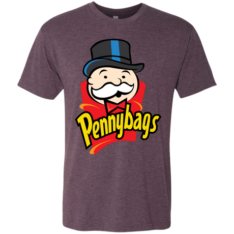 T-Shirts Vintage Purple / S Pennybags Men's Triblend T-Shirt