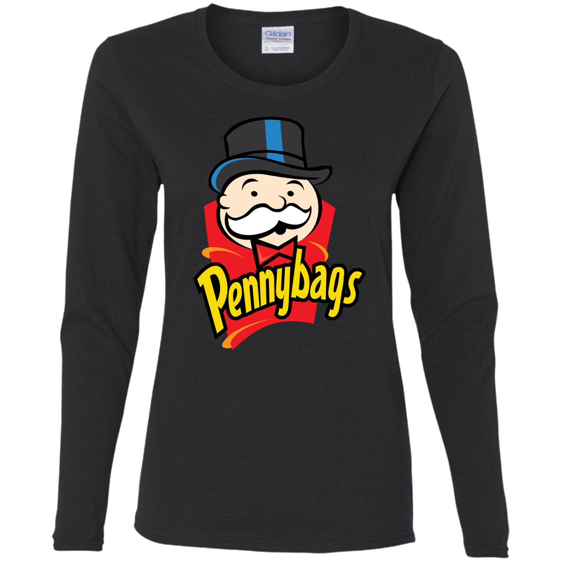 T-Shirts Black / S Pennybags Women's Long Sleeve T-Shirt