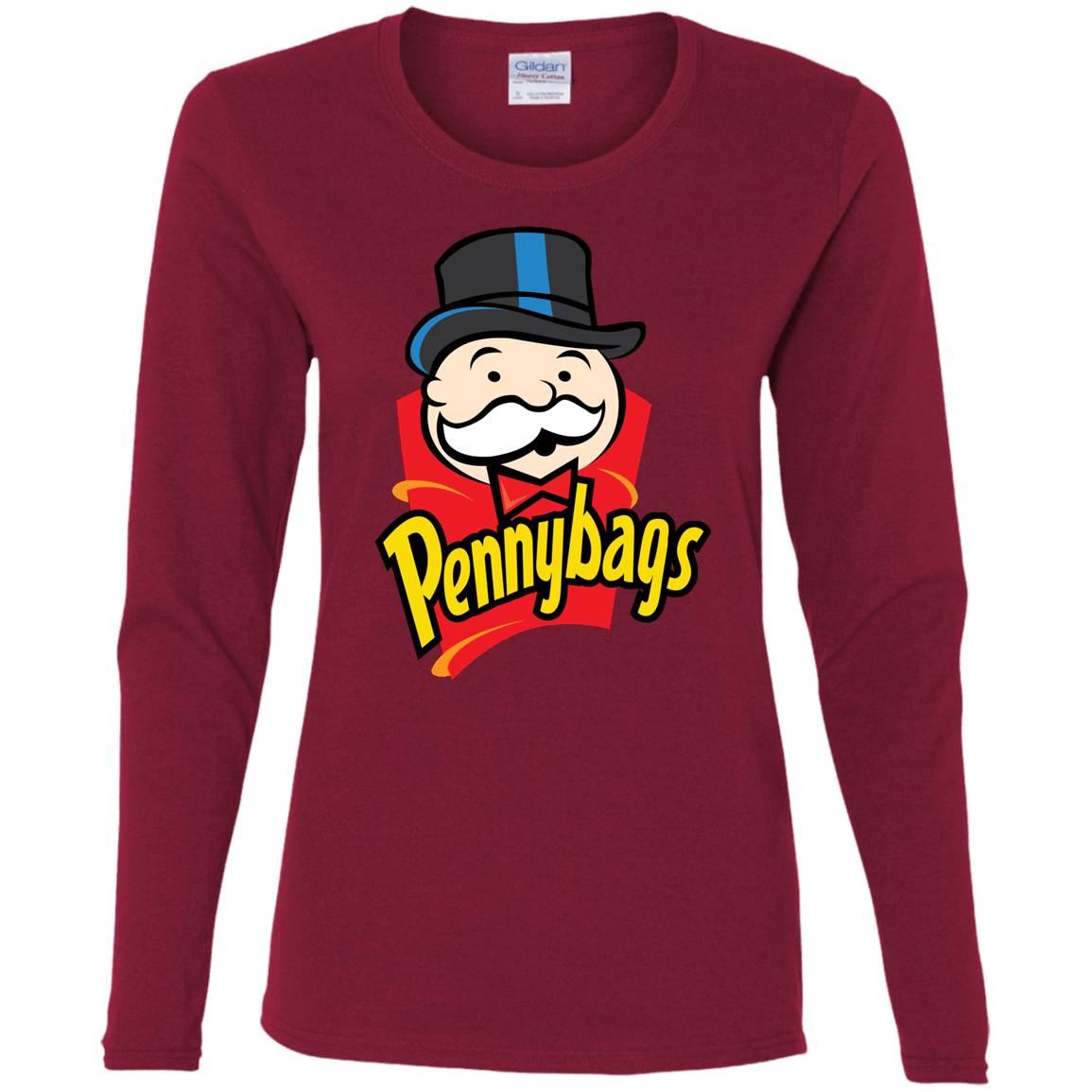 T-Shirts Cardinal / S Pennybags Women's Long Sleeve T-Shirt
