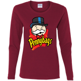 T-Shirts Cardinal / S Pennybags Women's Long Sleeve T-Shirt