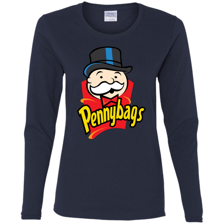 T-Shirts Navy / S Pennybags Women's Long Sleeve T-Shirt