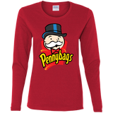 T-Shirts Red / S Pennybags Women's Long Sleeve T-Shirt