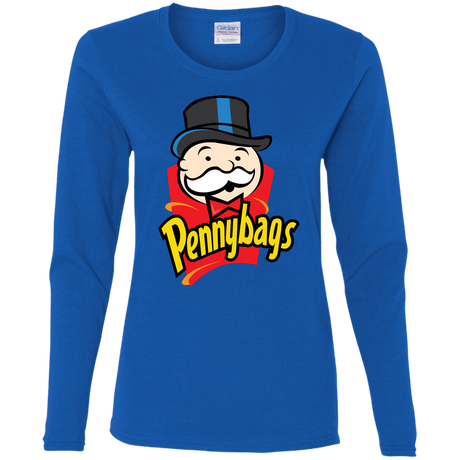 T-Shirts Royal / S Pennybags Women's Long Sleeve T-Shirt