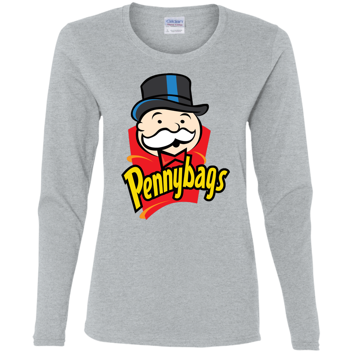 T-Shirts Sport Grey / S Pennybags Women's Long Sleeve T-Shirt