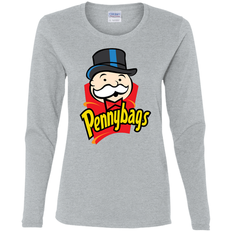 T-Shirts Sport Grey / S Pennybags Women's Long Sleeve T-Shirt