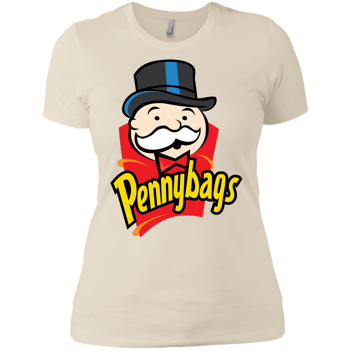 T-Shirts Ivory/ / X-Small Pennybags Women's Premium T-Shirt