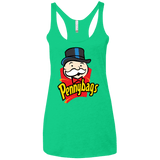 Pennybags Women's Triblend Racerback Tank