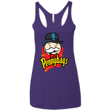 Pennybags Women's Triblend Racerback Tank