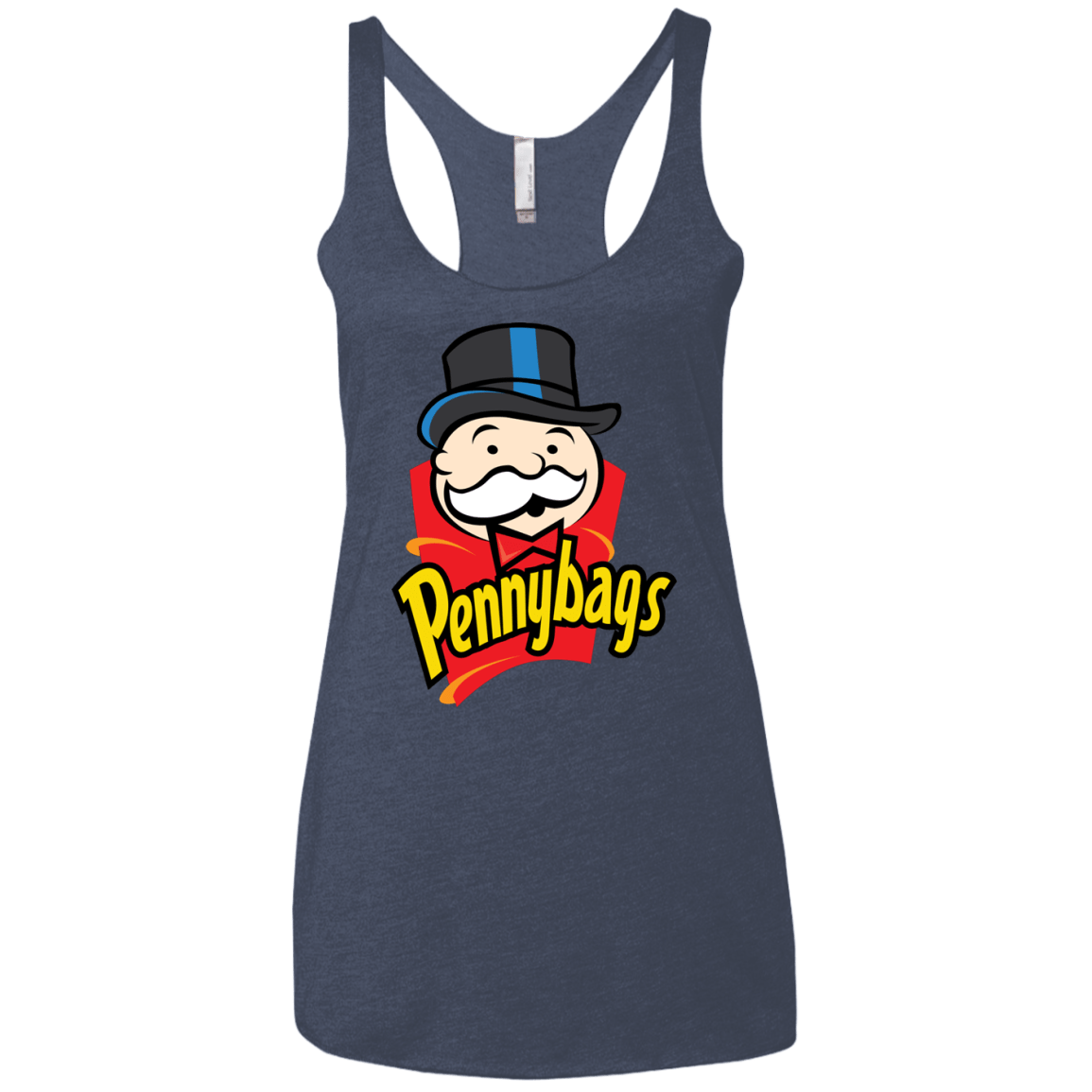 Pennybags Women's Triblend Racerback Tank