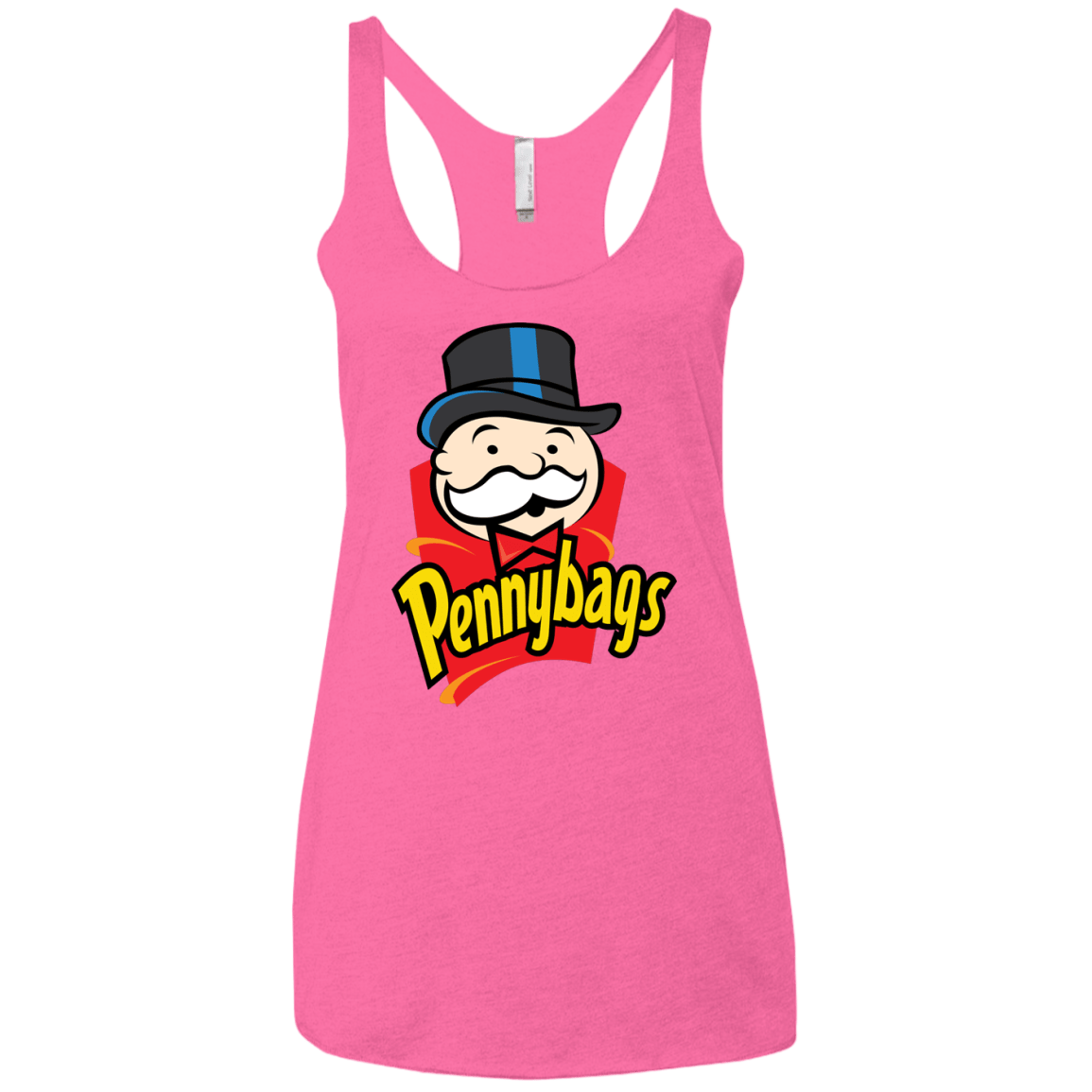 Pennybags Women's Triblend Racerback Tank
