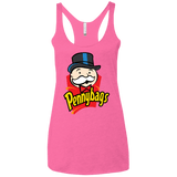 Pennybags Women's Triblend Racerback Tank