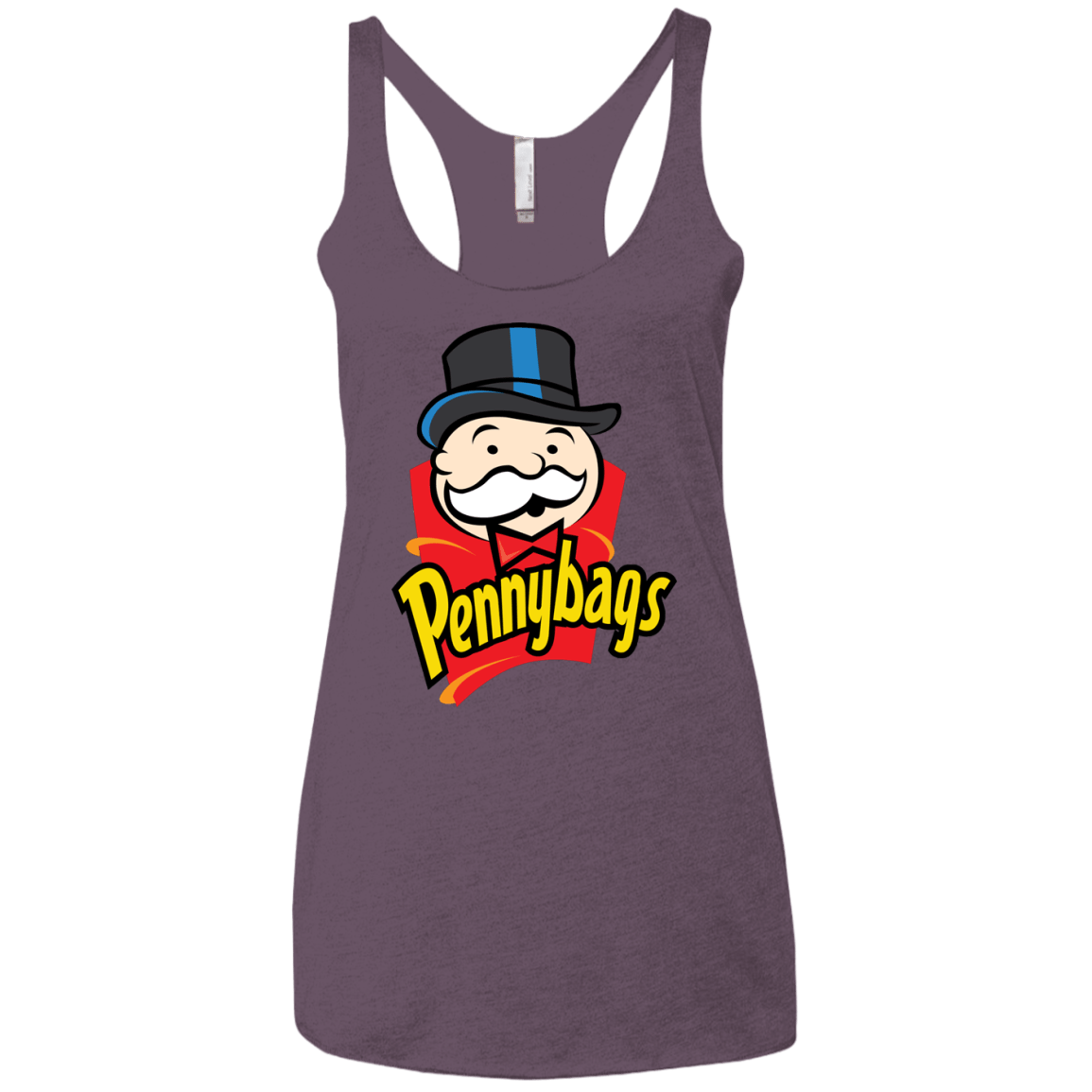 Pennybags Women's Triblend Racerback Tank