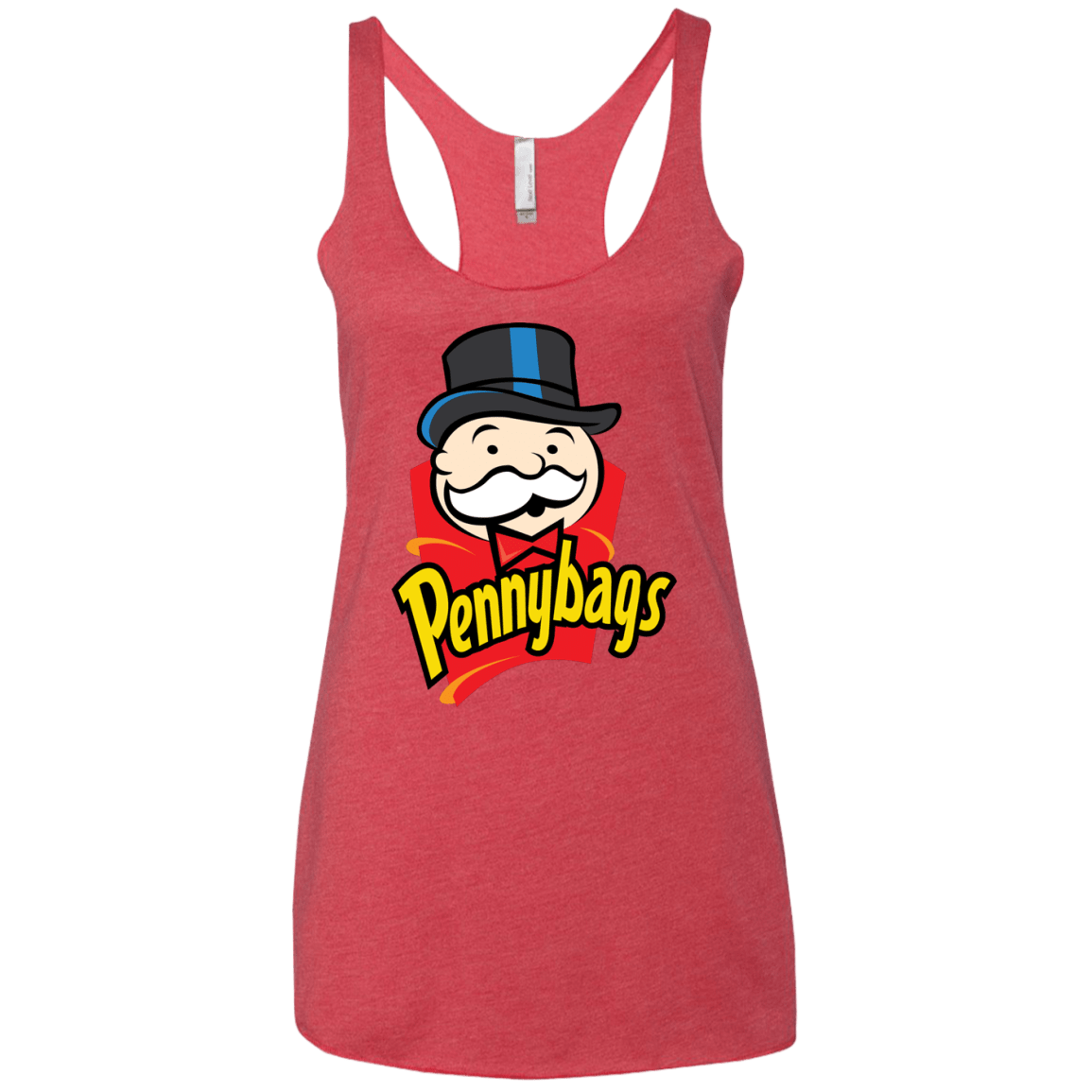 Pennybags Women's Triblend Racerback Tank