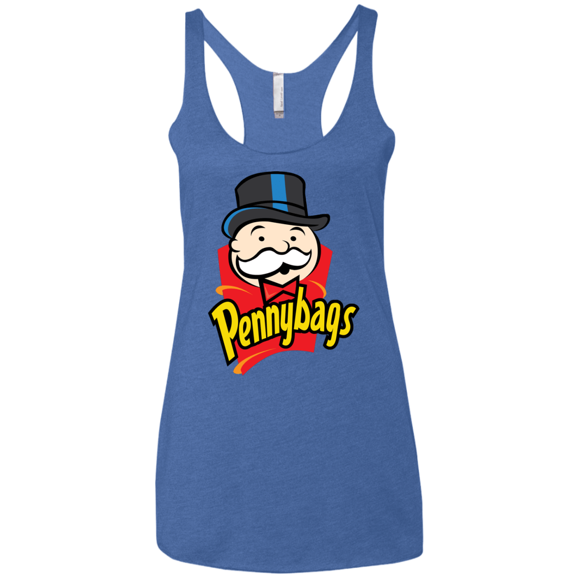 Pennybags Women's Triblend Racerback Tank