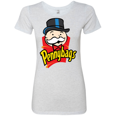 T-Shirts Heather White / S Pennybags Women's Triblend T-Shirt